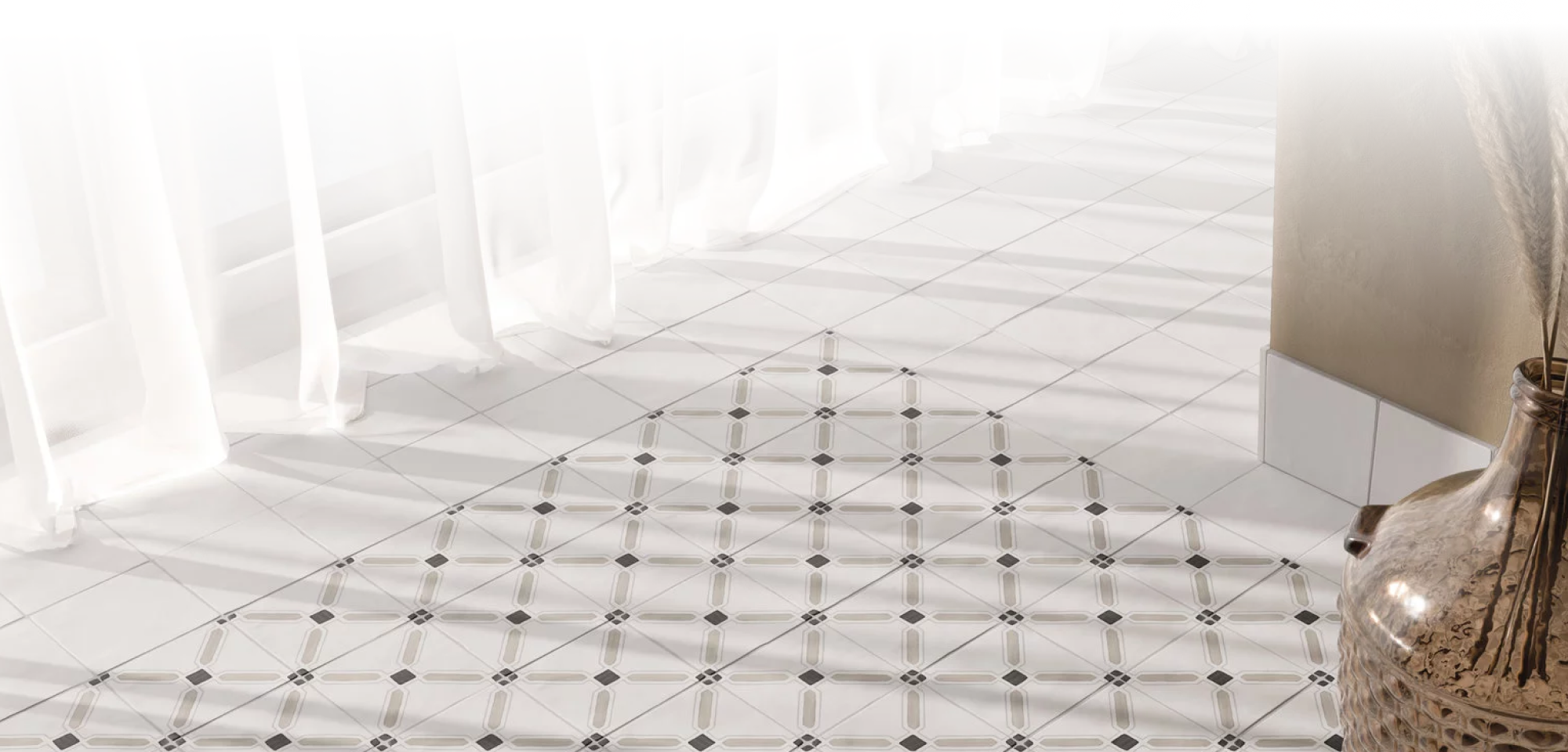 Tile floor