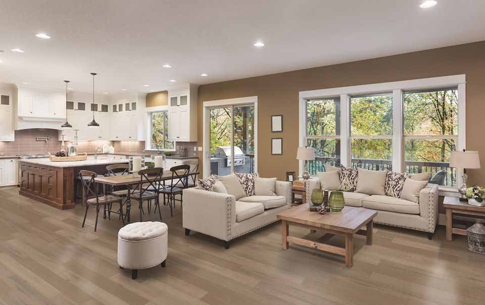 Blog article preview image showing flooring