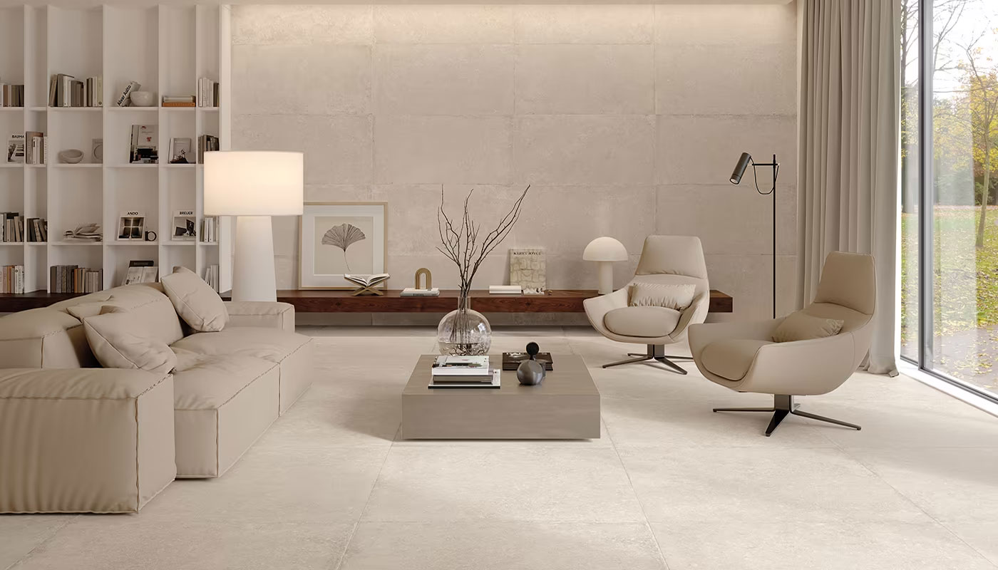 tile living space